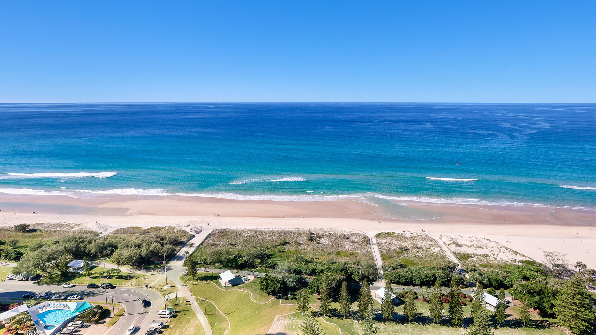 Breathtaking ocean views from the Sub Penthouse at ULTIQA Beach Haven on Broadbeach.